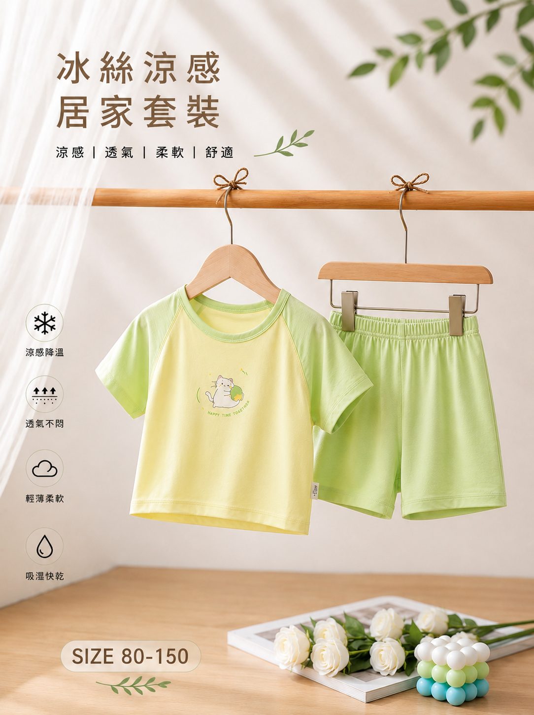 檸檬喵喵 涼感居家套裝