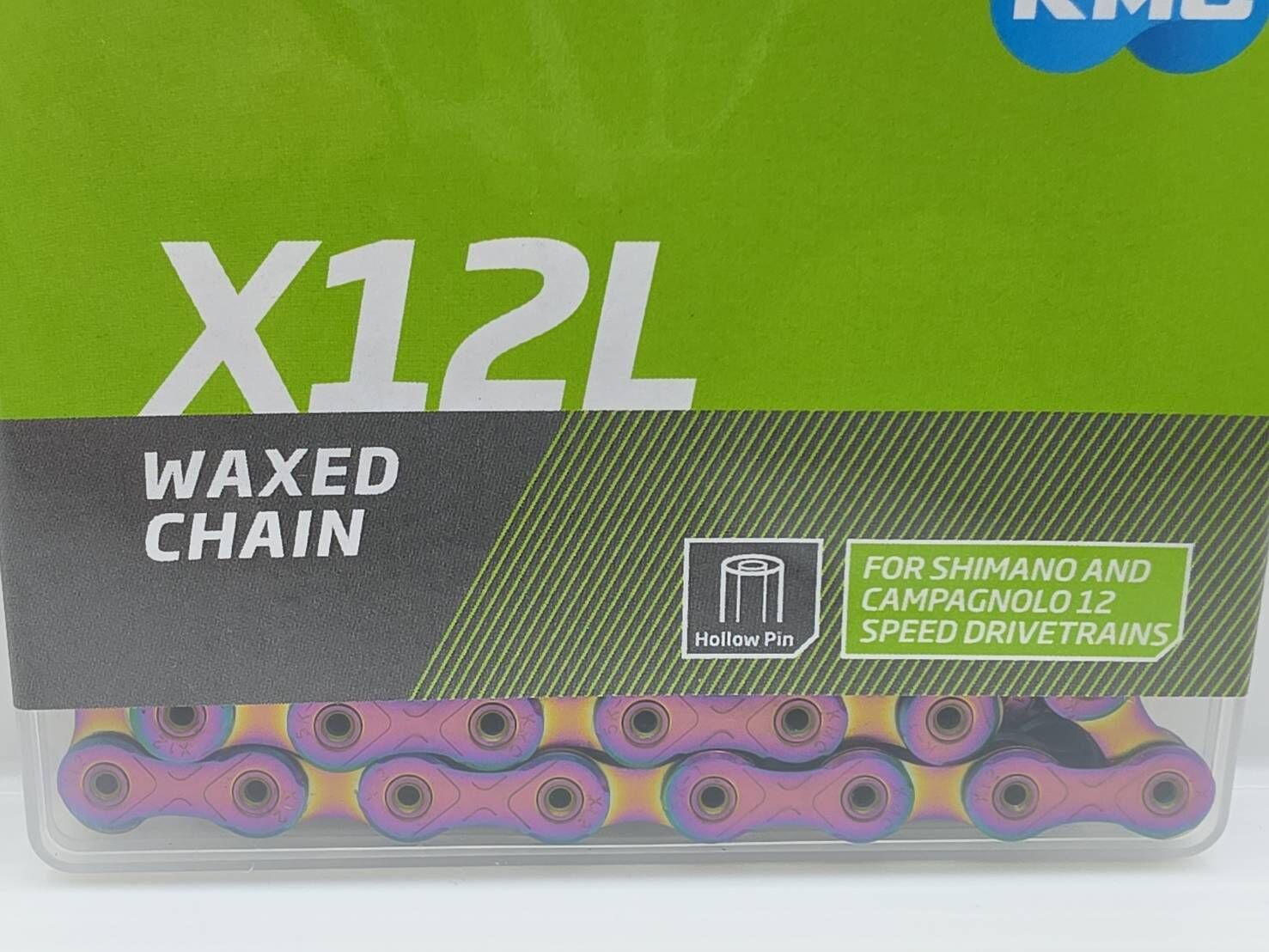 KMC X12LW 12S 輕量上腊鏈條 極光藍蠟鏈條 蠟鏈條  12速蠟鏈條 GO WAXED 腊鏈條 預上腊鏈條 輕量腊鏈條