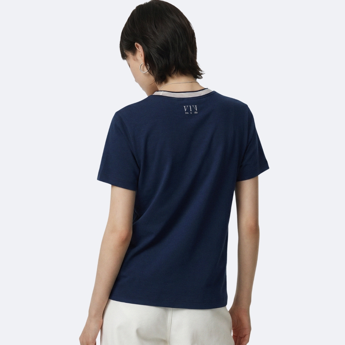 女裝復古 PALLA F.C. 側面條紋T裇