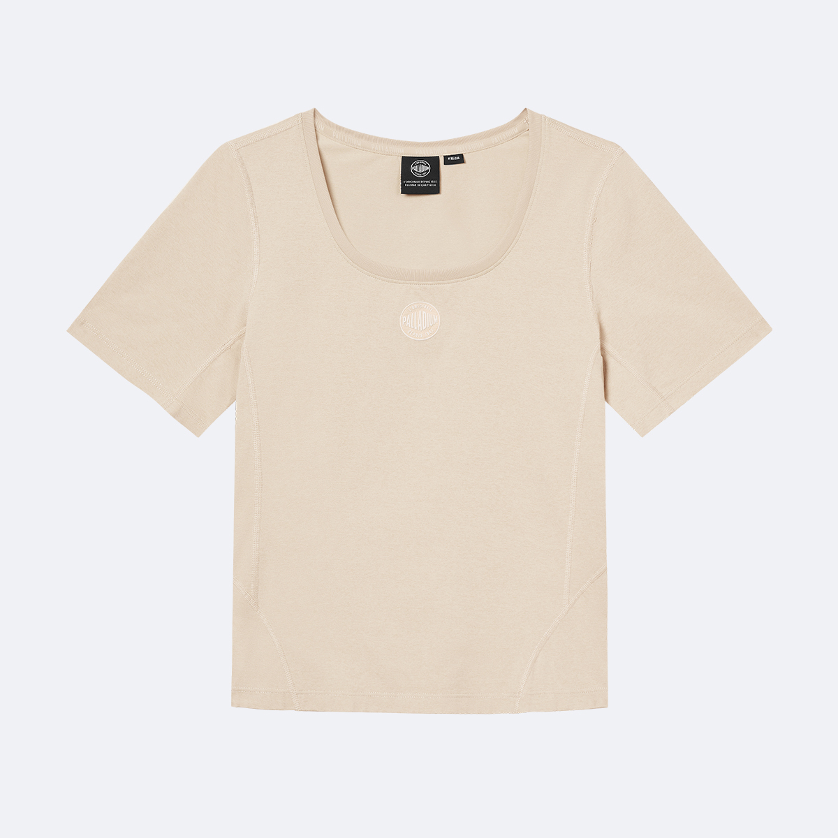 女裝 PALLADIUM LOGO U領短袖T裇