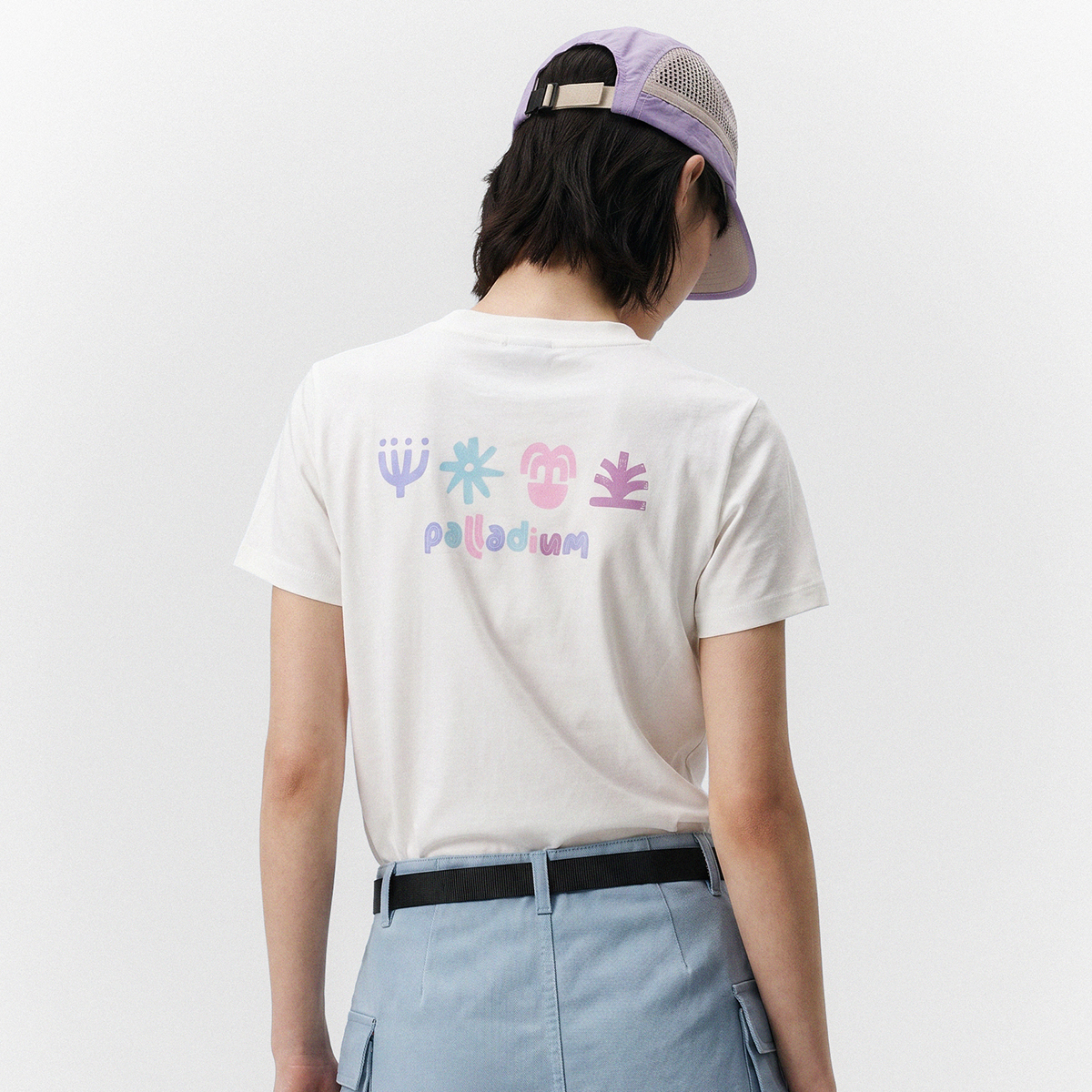 女裝鳶尾花 LOGO 短袖T裇
