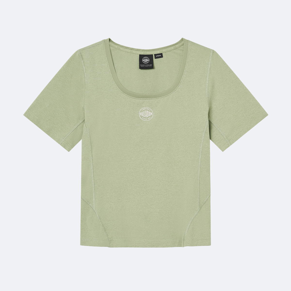 女裝 PALLADIUM LOGO U領短袖T裇