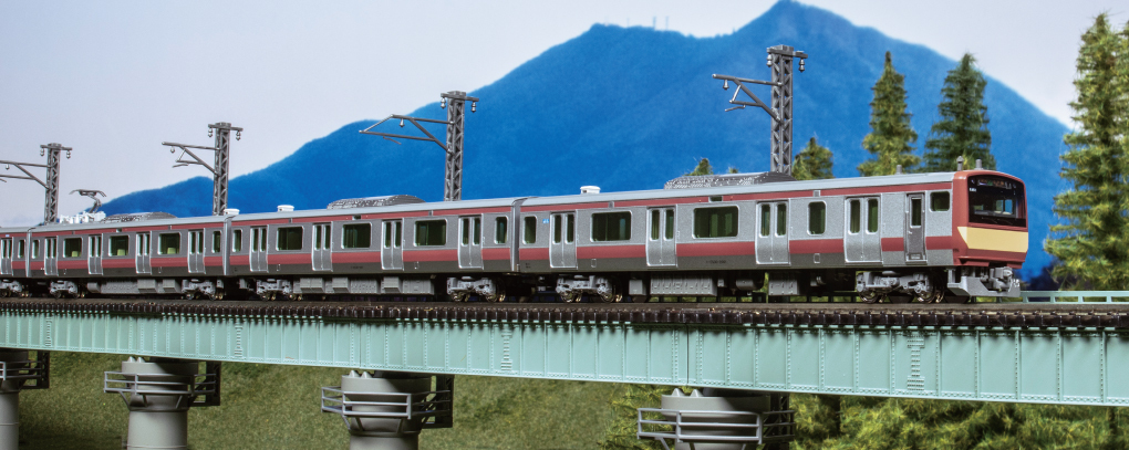 KATO E531系 赤電タイプ 5両付属編成セット(ホビーセンターカトー製品) (10-954S)