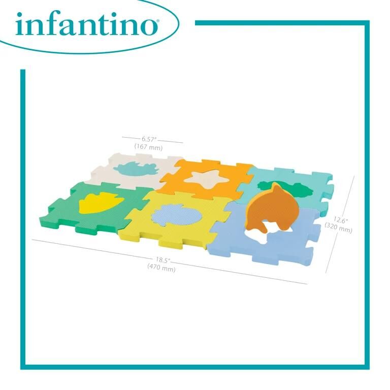 INFANTINO 感官拼圖遊戲 (1套6件)
