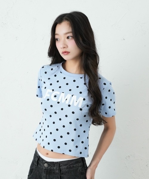FCMM / DOT PRINT LOGO TEE