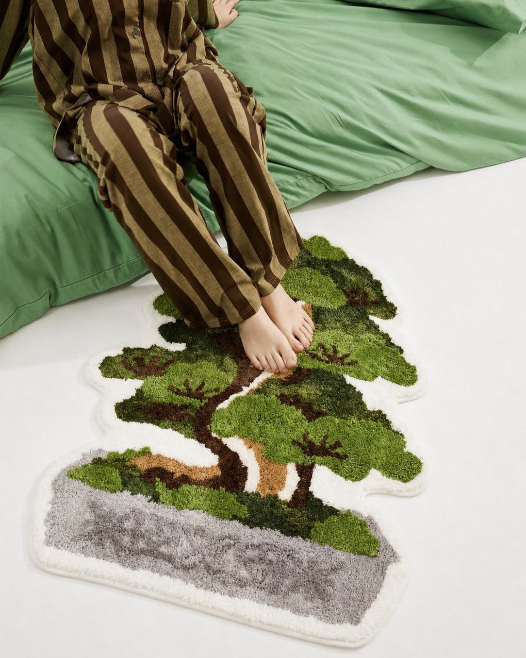 XIETU's Bonsai系列 —  迎客松簇絨地毯🌲