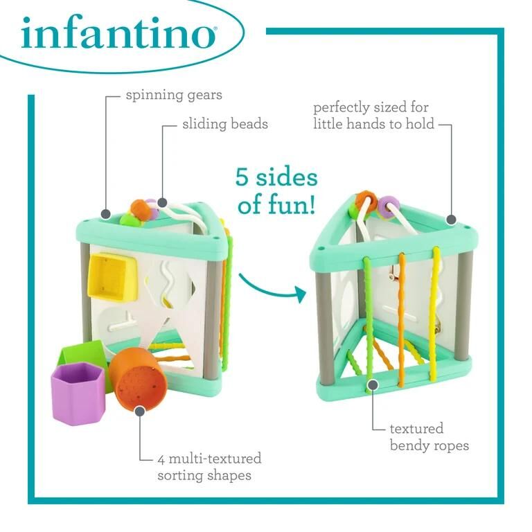INFANTINO 三角形狀活動分類組合