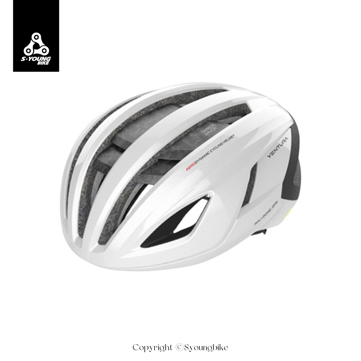【KPLUS】VENTURA  Mips®  Air ｜ 珠光白