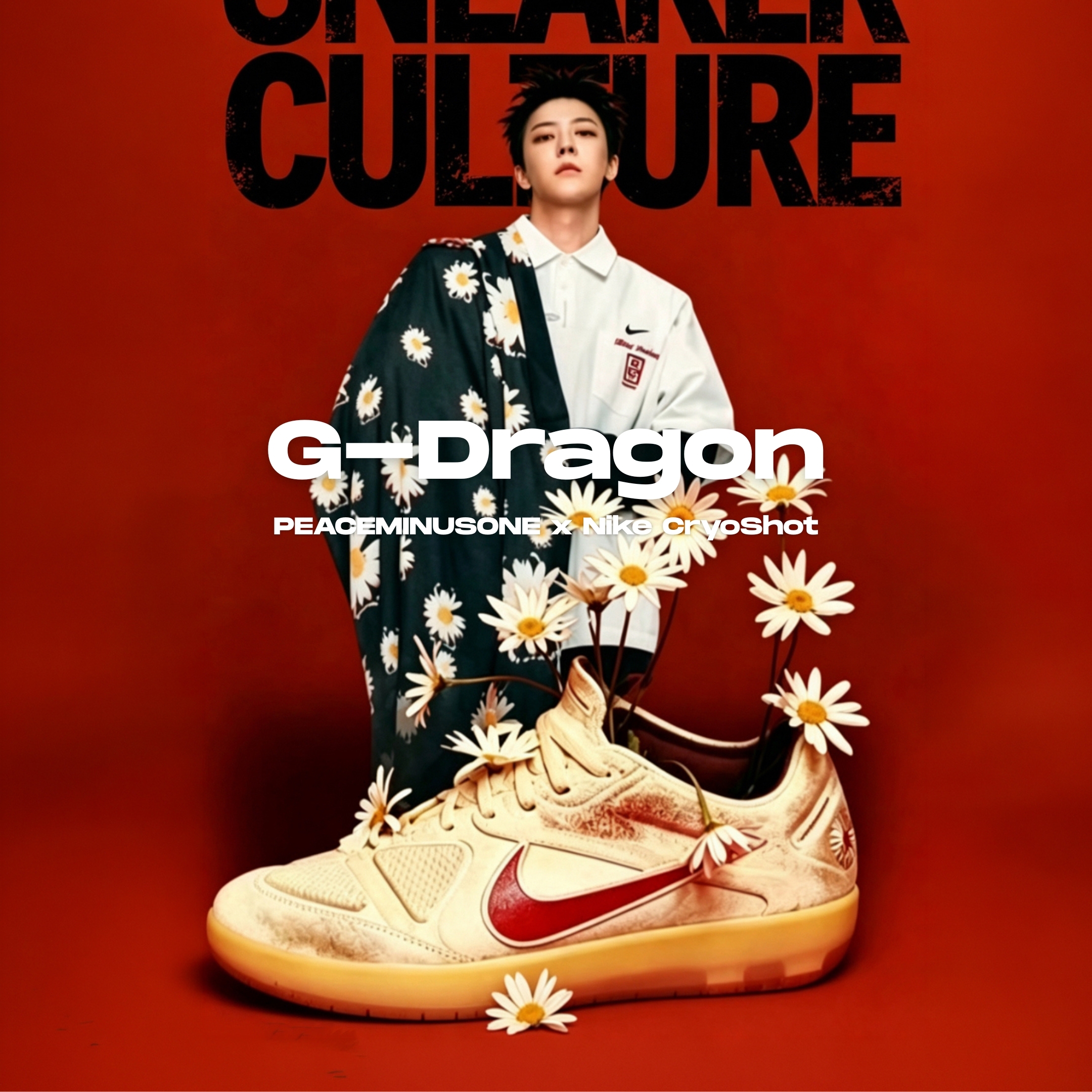 NICEDAY 代購 PEACEMINUSONE x Nike CryoShot 權志龍 足球鞋 GD 世界盃 HQ1460-100