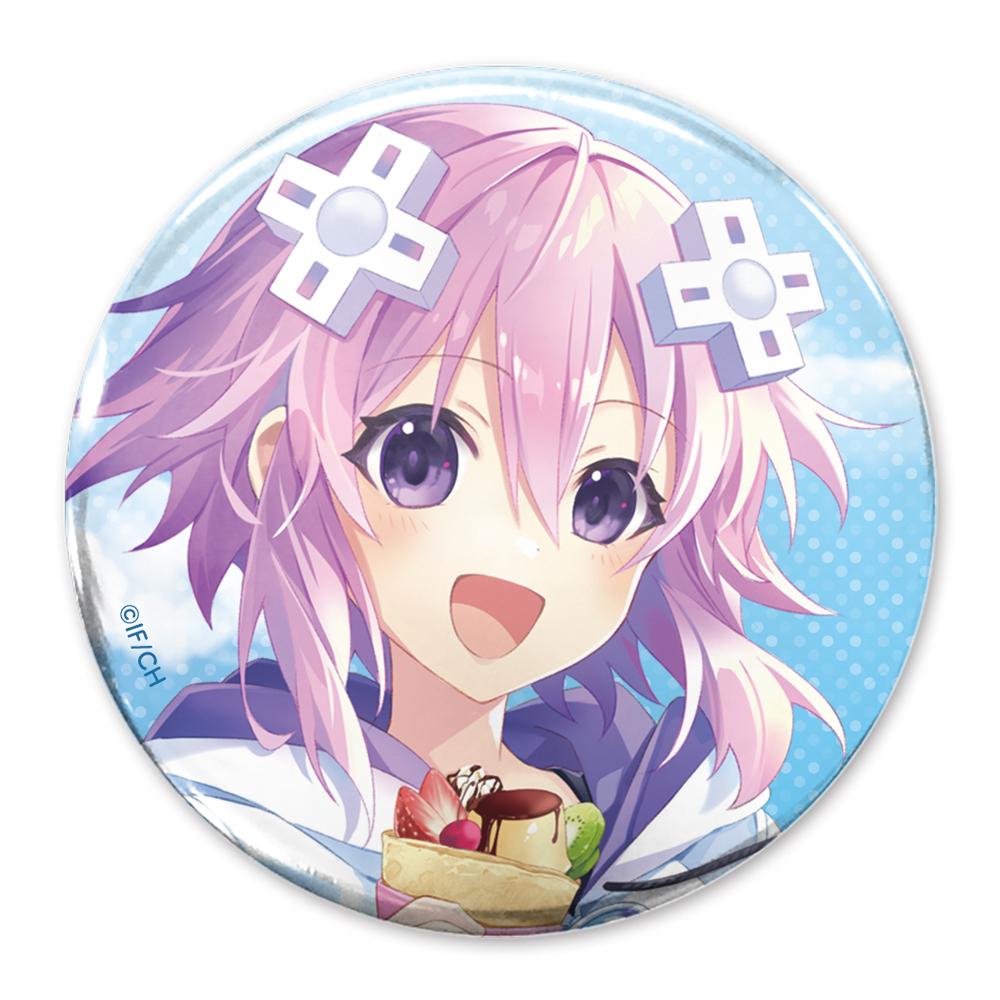 描き下ろし ﾈﾌﾟﾃｭｰﾇ 65mm缶ﾊﾞｯｼﾞ ｽｲｰﾂﾀｲﾑVer. COSPA 062926