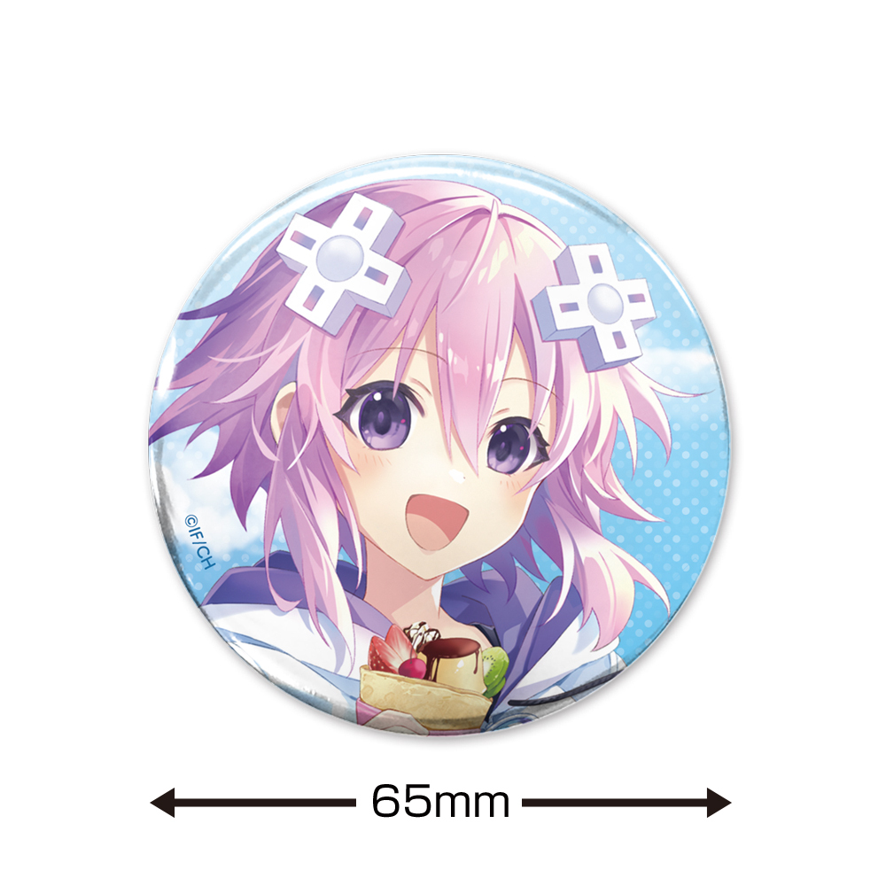 描き下ろし ﾈﾌﾟﾃｭｰﾇ 65mm缶ﾊﾞｯｼﾞ ｽｲｰﾂﾀｲﾑVer. COSPA 062926