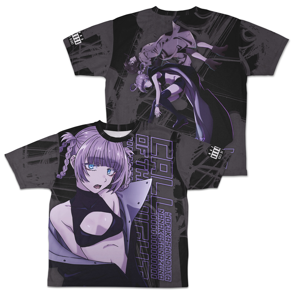 ｢CALL OF THE NIGHT Season2｣ﾅｽﾞﾅ 両面ﾌﾙｸﾞﾗﾌｨｯｸTｼｬﾂ COSPA 062926