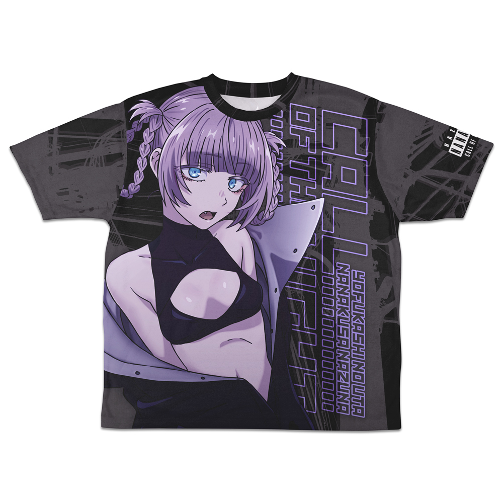 ｢CALL OF THE NIGHT Season2｣ﾅｽﾞﾅ 両面ﾌﾙｸﾞﾗﾌｨｯｸTｼｬﾂ COSPA 062926