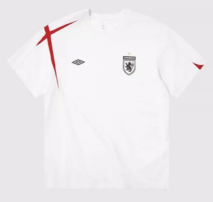 [現貨] UMBRO Retro Jersey SS Tee | White