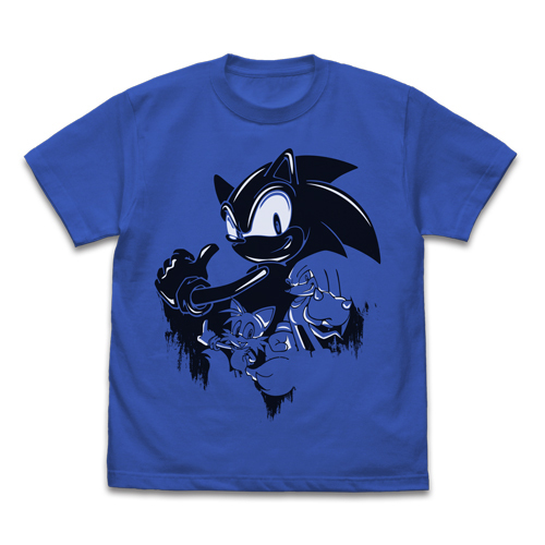 ｿﾆｯｸ ｳｫｰﾙﾍﾟｲﾝﾄ Tｼｬﾂ/ROYAL BLUE COSPA 062926