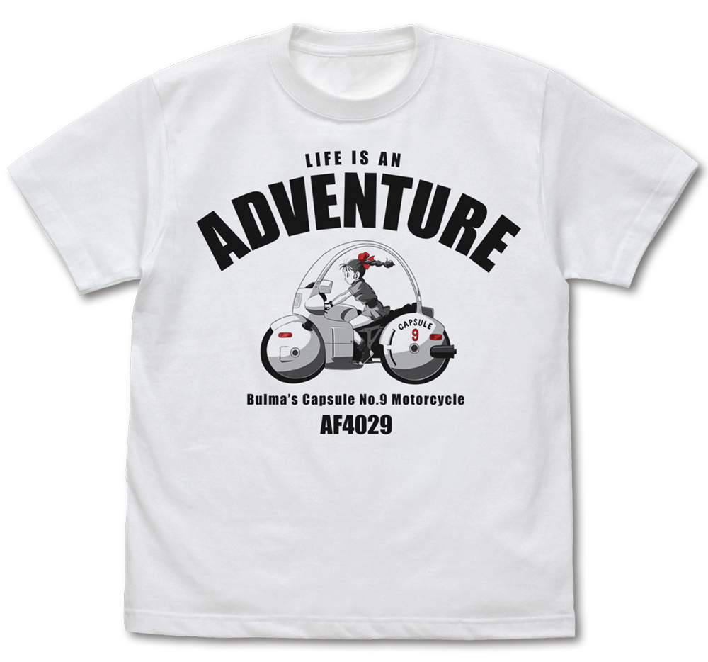 ﾌﾞﾙﾏのﾊﾞｲｸ Tｼｬﾂ/WHITE COSPA 062926