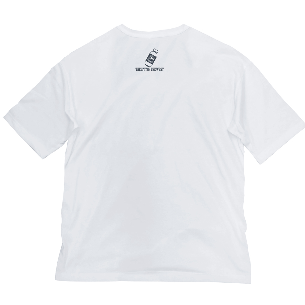 ｶﾌﾟｾﾙｺｰﾎﾟﾚｰｼｮﾝ ﾋﾞｯｸﾞｼﾙｴｯﾄTｼｬﾂ/WHITE COSPA 062926