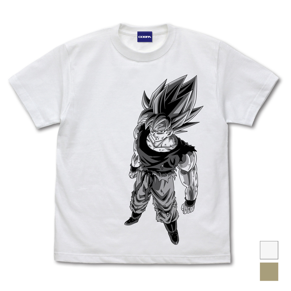 超ｻｲﾔ人 孫悟空 Tｼｬﾂ/SAND KHAKI COSPA 062926