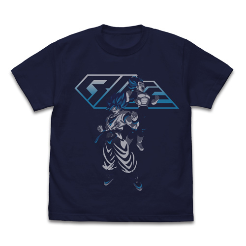 超ｻｲﾔ人ﾌﾞﾙｰ 悟空&ﾍﾞｼﾞｰﾀTｼｬﾂ/NAVY COSPA 062926