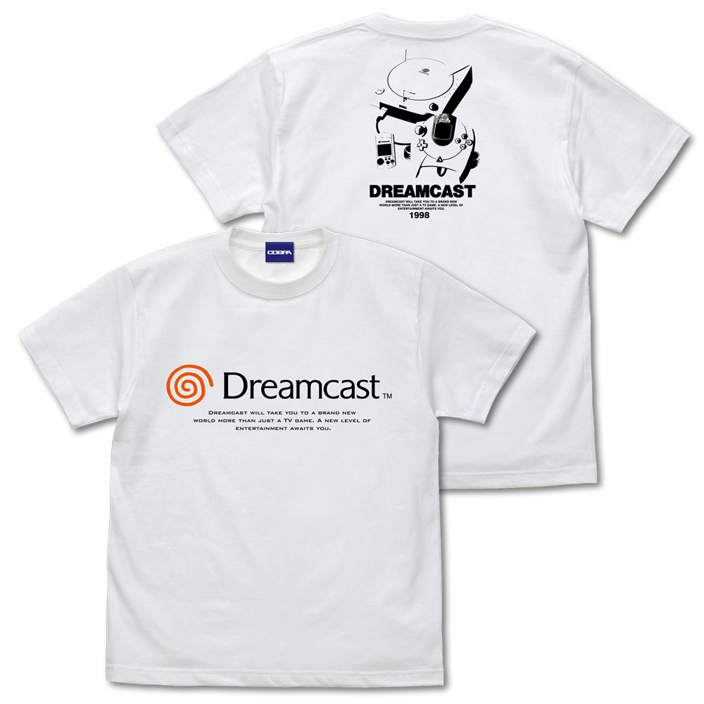 ﾄﾞﾘｰﾑｷｬｽﾄ ﾊｰﾄﾞ Tｼｬﾂ/WHITE COSPA 062926