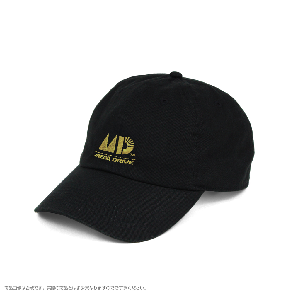 ﾒｶﾞﾄﾞﾗｲﾌﾞ ﾛｺﾞ 刺繍ﾛｰｷｬｯﾌﾟ/BLACK COSPA 062926