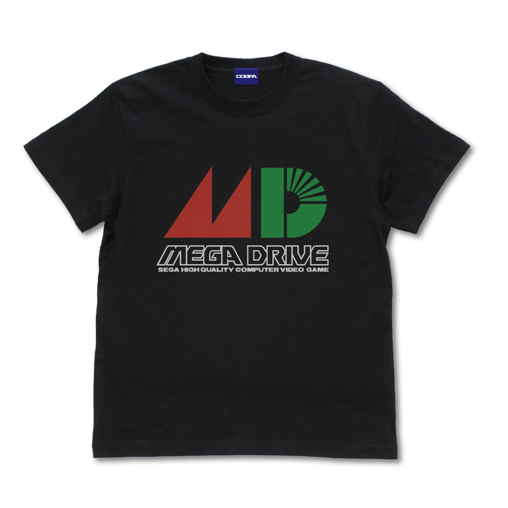 ﾒｶﾞﾄﾞﾗｲﾌﾞ ﾛｺﾞ Tｼｬﾂ/BLACK COSPA 062926
