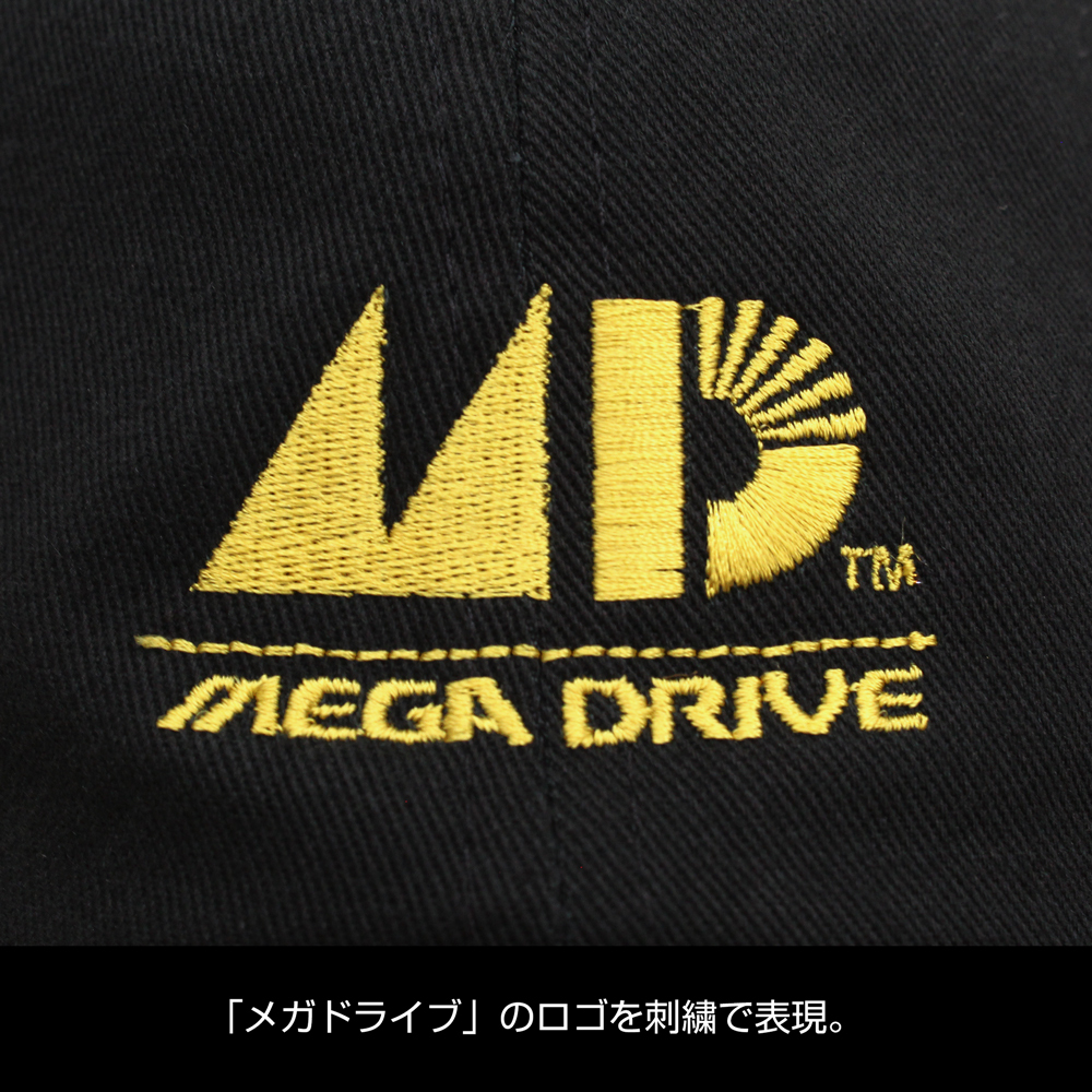 ﾒｶﾞﾄﾞﾗｲﾌﾞ ﾛｺﾞ 刺繍ﾛｰｷｬｯﾌﾟ/BLACK COSPA 062926