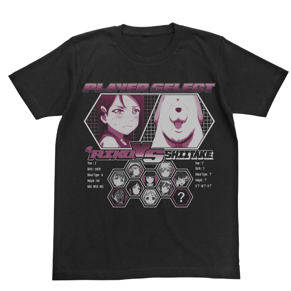 桜内梨子ｴﾓｰｼｮﾅﾙTｼｬﾂ/BLACK COSPA 062926