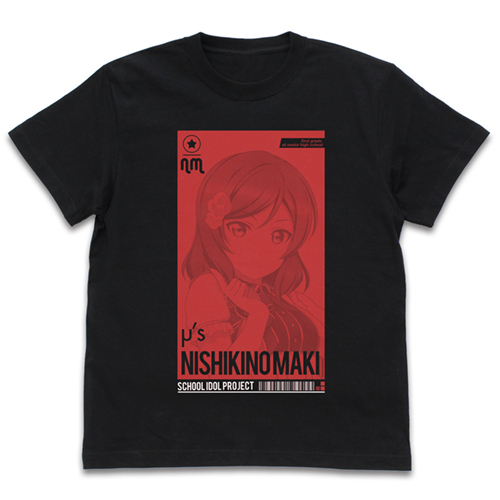 西木野真姫 Tｼｬﾂ ALL STARS Ver./BLACK COSPA 062926