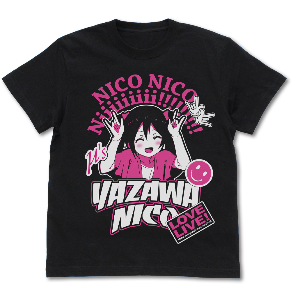 矢澤にこ ｴﾓｰｼｮﾅﾙTｼｬﾂ/BLACK COSPA 062926
