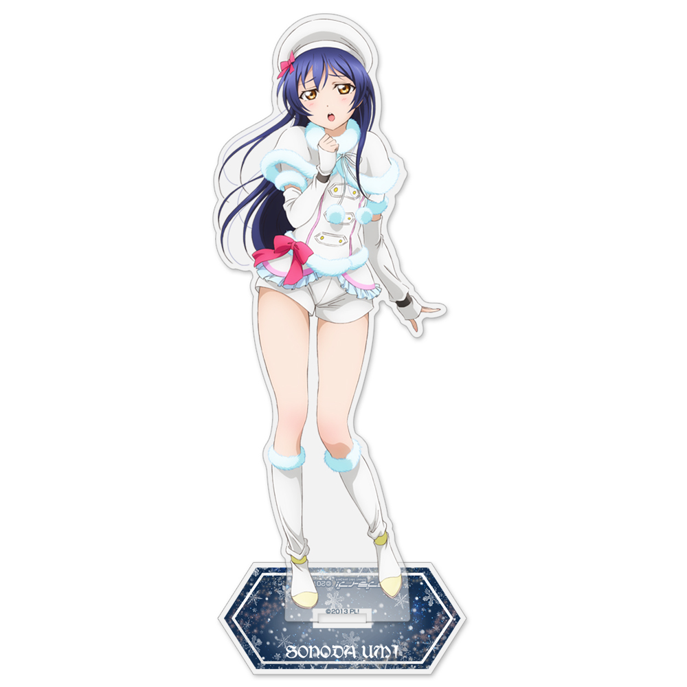 園田 海未 ｱｸﾘﾙｽﾀﾝﾄﾞ(大) Snow halation Ver. COSPA 062926