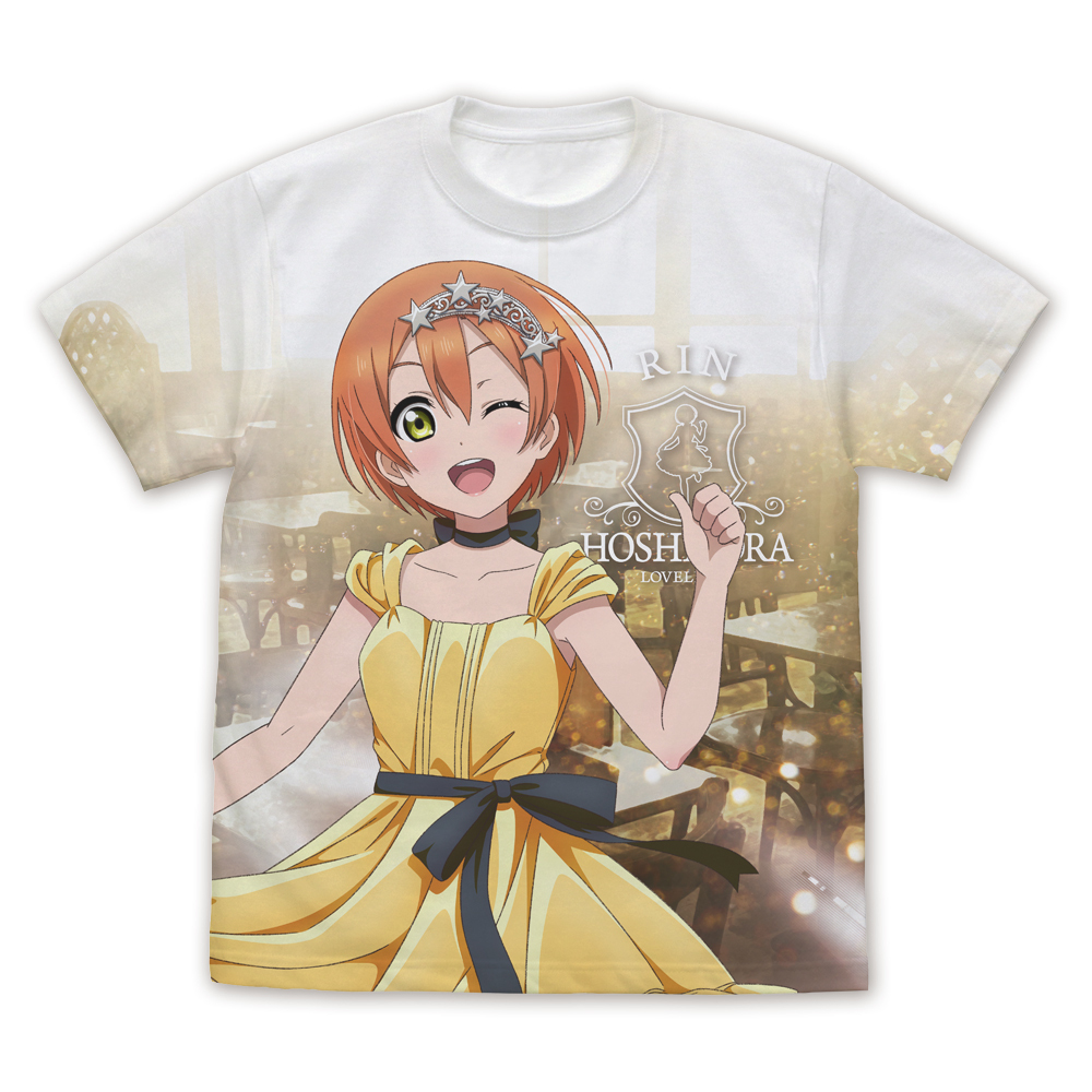 描き下ろし 星空 凛 ﾌﾙｸﾞﾗﾌｨｯｸTｼｬﾂ ﾊﾟｰﾃｨｰﾄﾞﾚｽ2024/WHITE COSPA 062926