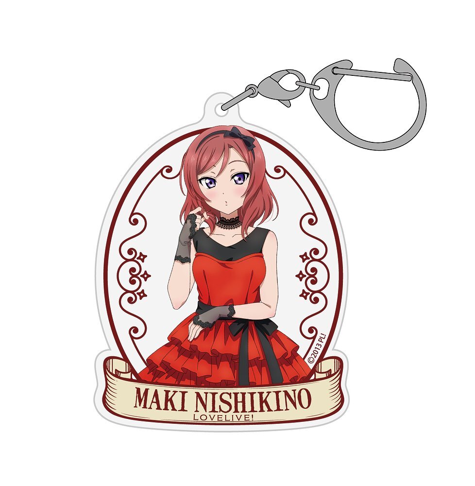 描き下ろし 西木野真姫 ｱｸﾘﾙﾏﾙﾁｷｰﾎﾙﾀﾞｰ ﾊﾟｰﾃｨｰﾄﾞﾚｽ2024 COSPA 062926