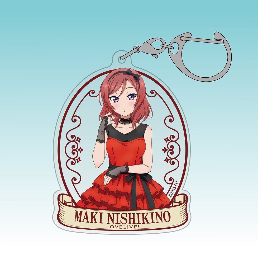 描き下ろし 西木野真姫 ｱｸﾘﾙﾏﾙﾁｷｰﾎﾙﾀﾞｰ ﾊﾟｰﾃｨｰﾄﾞﾚｽ2024 COSPA 062926