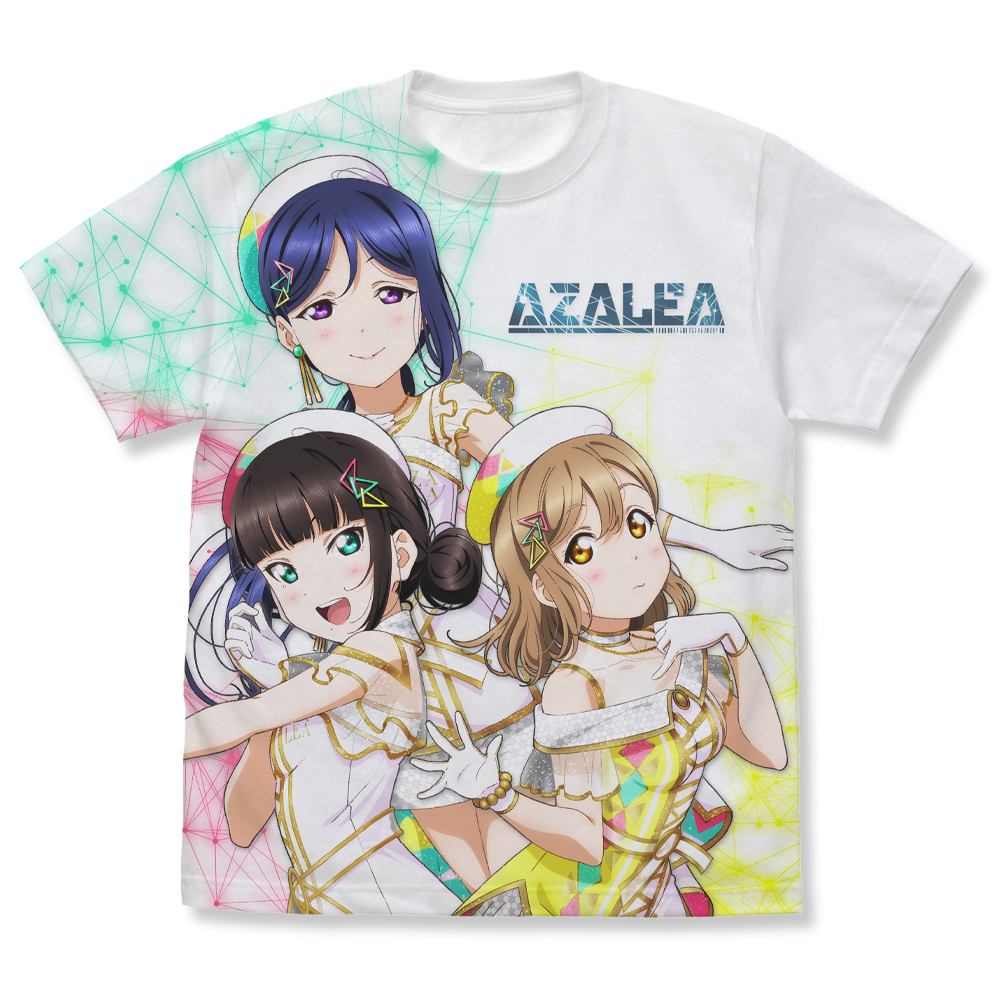 AZALEA ﾌﾙｸﾞﾗﾌｨｯｸTｼｬﾂ/WHITE COSPA 062926
