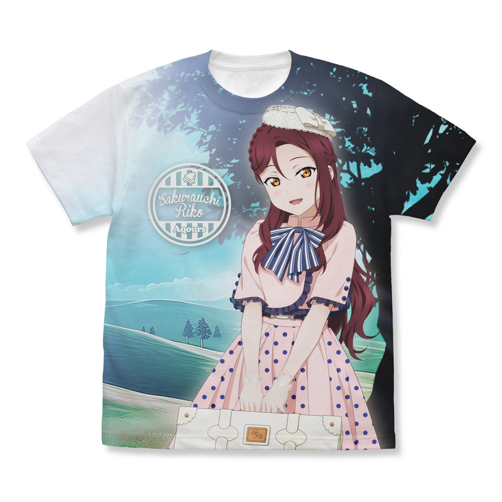 描き下ろし 桜内梨子 ﾌﾙｸﾞﾗﾌｨｯｸTｼｬﾂ ｿﾛｺﾝｻｰﾄver./WHITE COSPA 062926