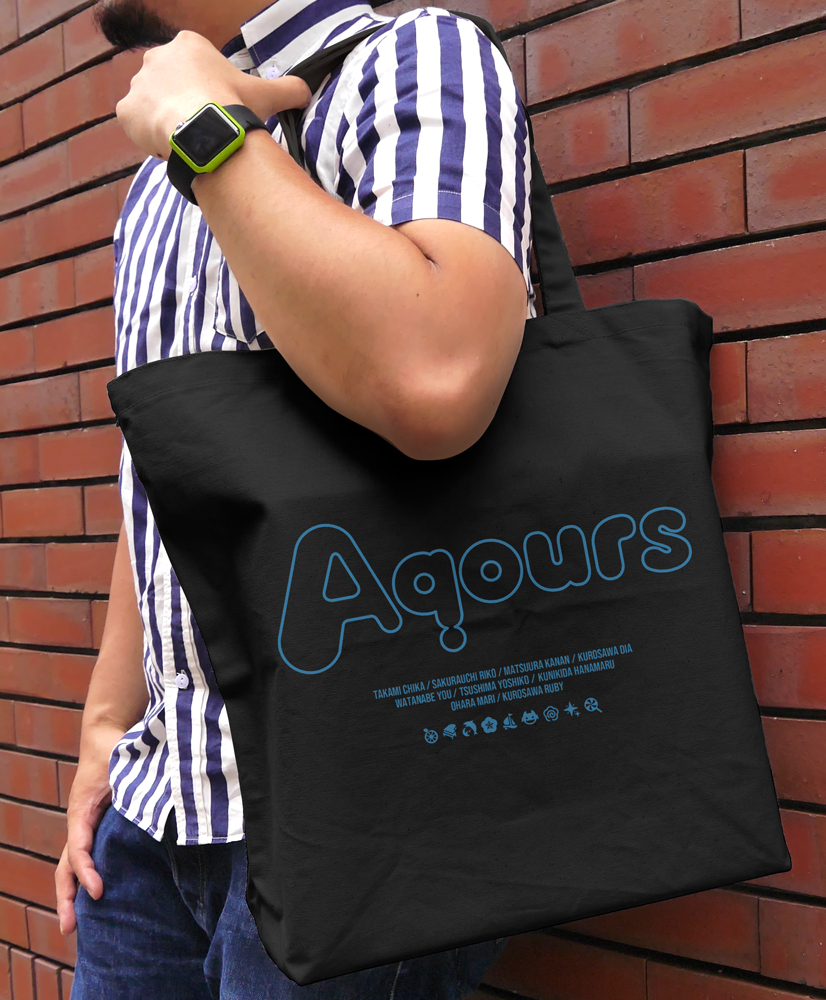 Aqours ﾗｰｼﾞﾄｰﾄ Ver2.0/BLACK COSPA 062926