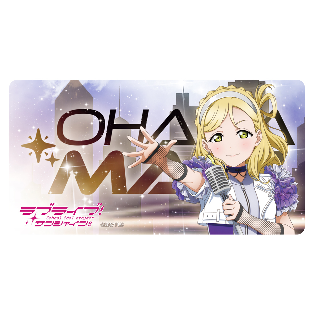 描き下ろし 小原鞠莉 屋外対応ｽﾃｯｶｰ ｿﾛｺﾝｻｰﾄver. COSPA 062926
