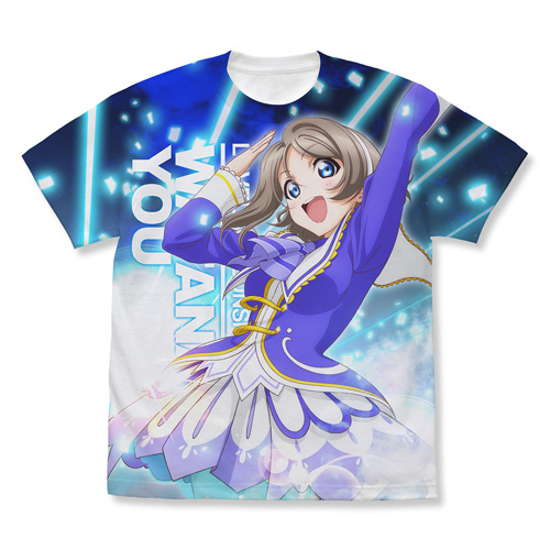 渡辺 曜 ﾌﾙｸﾞﾗﾌｨｯｸTｼｬﾂ Over the Rainbow Ver./WHITE COSPA 062926