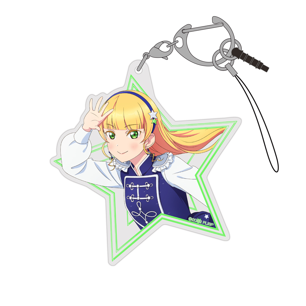 描き下ろし 平安名 すみれ ｱｸﾘﾙﾏﾙﾁｷｰﾎﾙﾀﾞｰ『Sing!Shine!Smile!』 COSPA 062926