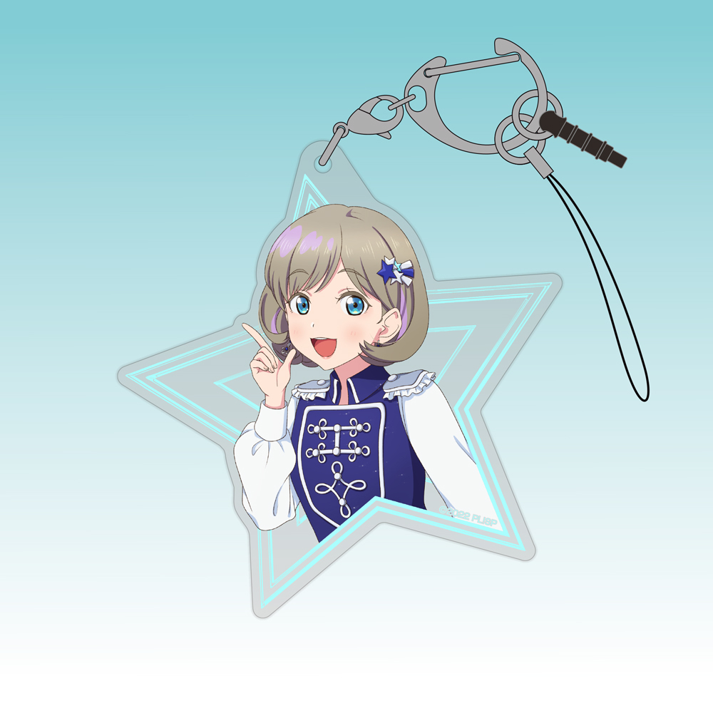 描き下ろし 唐 可可 ｱｸﾘﾙﾏﾙﾁｷｰﾎﾙﾀﾞｰ『Sing!Shine!Smile!』 COSPA 062926