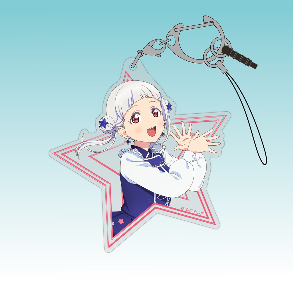 描き下ろし 嵐 千砂都 ｱｸﾘﾙﾏﾙﾁｷｰﾎﾙﾀﾞｰ『Sing!Shine!Smile!』 COSPA 062926