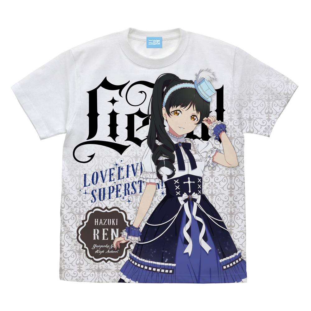 描き下ろし 葉月 恋 ﾌﾙｸﾞﾗﾌｨｯｸTｼｬﾂ ﾛﾘｰﾀﾌｧｯｼｮﾝ/WHITE COSPA 062926
