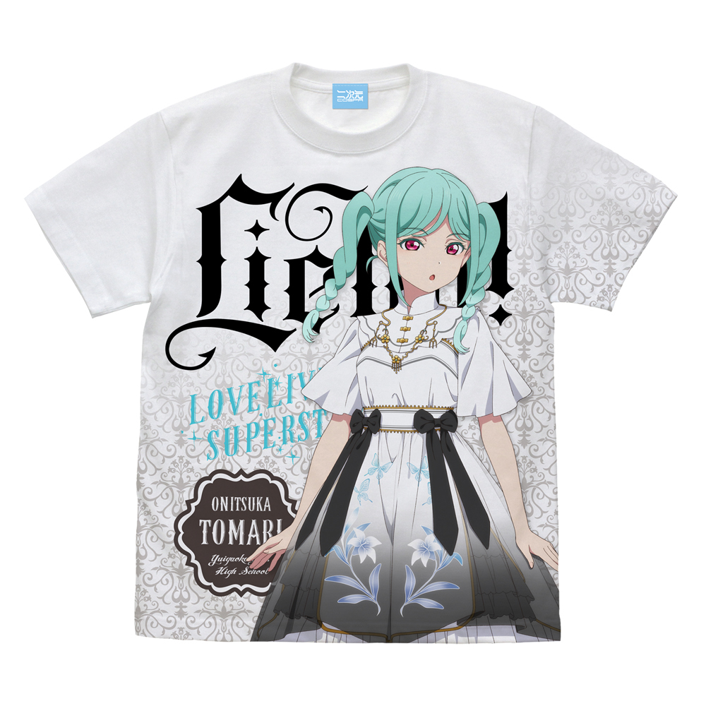描き下ろし 鬼塚 冬毬 ﾌﾙｸﾞﾗﾌｨｯｸTｼｬﾂ ﾛﾘｰﾀﾌｧｯｼｮﾝ Ver./WHITE COSPA 062926