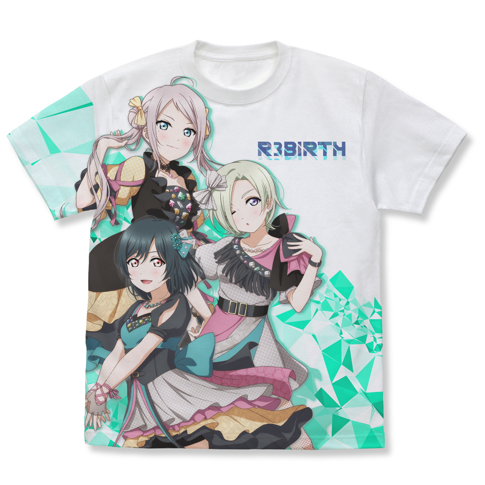 R3BIRTH ﾌﾙｸﾞﾗﾌｨｯｸTｼｬﾂ/WHITE COSPA 062926