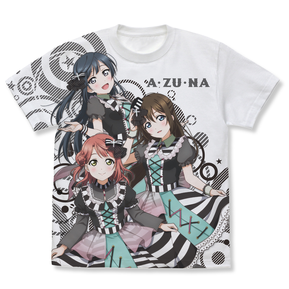 A･ZU･NA ﾌﾙｸﾞﾗﾌｨｯｸTｼｬﾂ/WHITE COSPA 062926