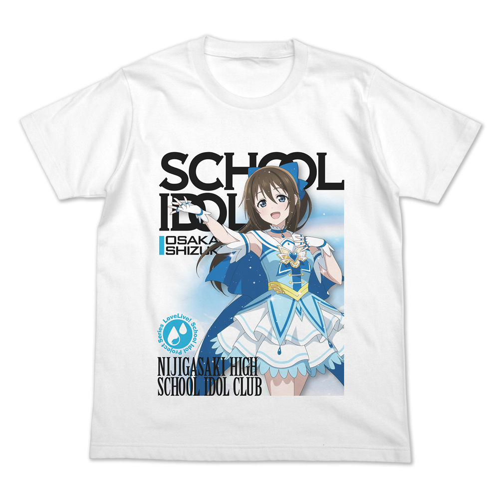 桜坂しずく ﾌﾙｶﾗｰTｼｬﾂ ｵﾌｨｼｬﾙｶｰﾄﾞｹﾞｰﾑVer./WHITE COSPA 062926