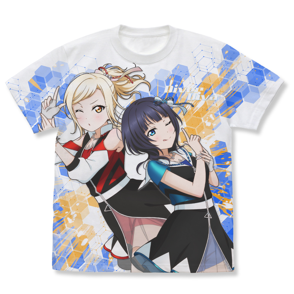 DiverDiva ﾌﾙｸﾞﾗﾌｨｯｸTｼｬﾂ/WHITE COSPA 062926