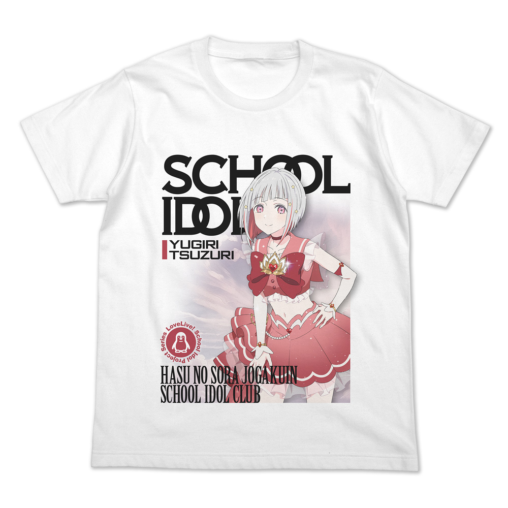夕霧綴理 ﾌﾙｶﾗｰTｼｬﾂ ｵﾌｨｼｬﾙｶｰﾄﾞｹﾞｰﾑVer./WHITE COSPA 062926