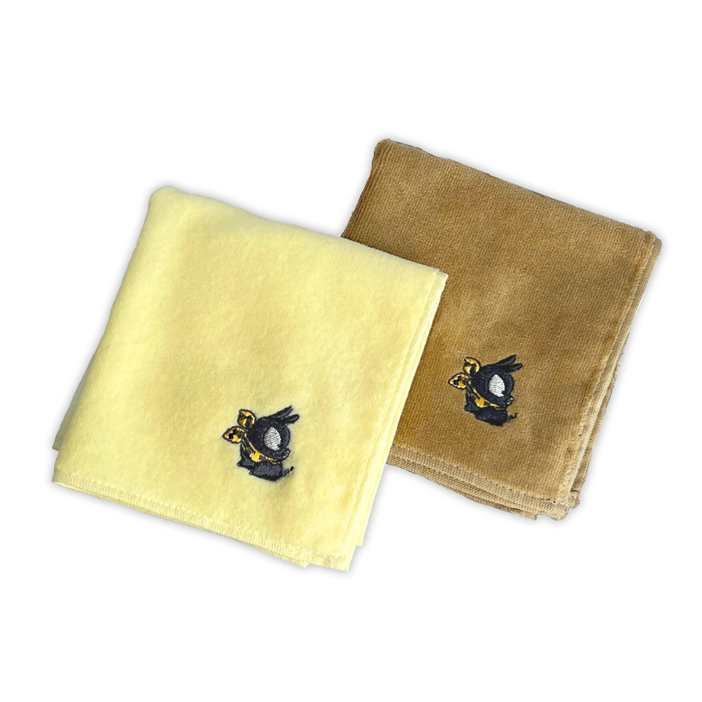Pちゃん 刺繍ﾊﾝﾄﾞﾀｵﾙ/LIGHT BROWN COSPA 062926